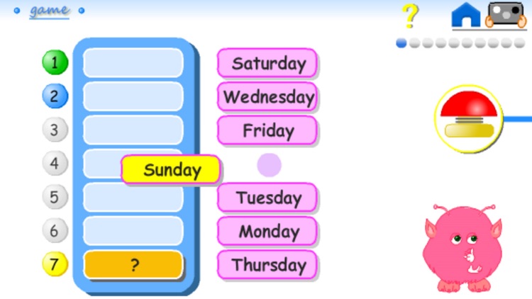 :-) The days of the Week screenshot-4