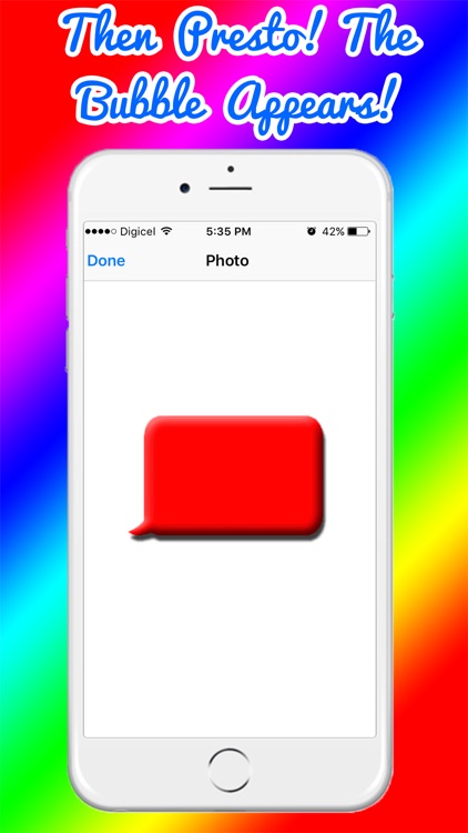 Animated Message Bubbles