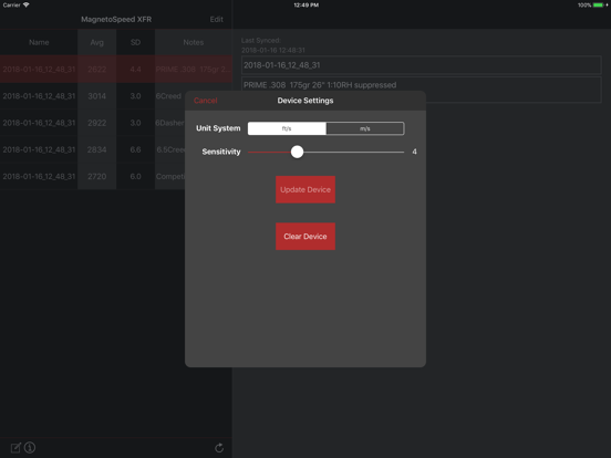 XFR iPad screenshot 4 - Sports app
