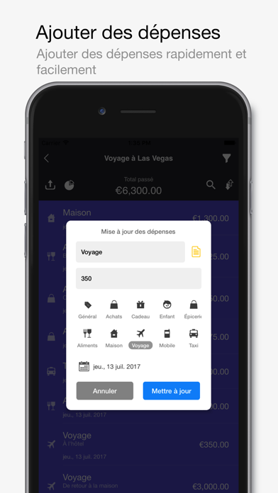 Screenshot #3 pour Expense Manager: Penny