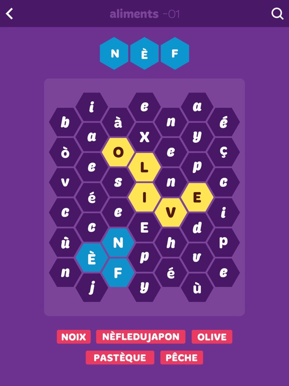 Screenshot #4 pour Mots mêlés･