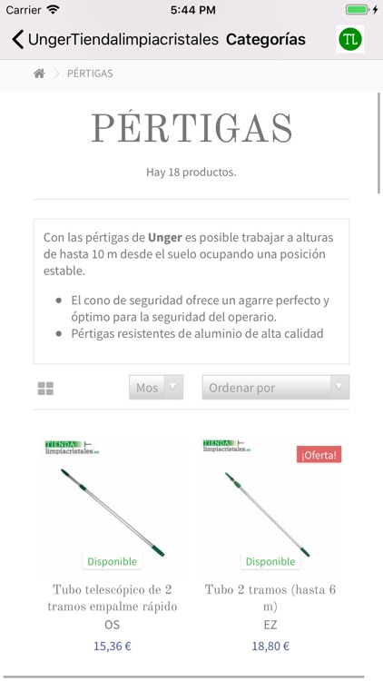 Unger Tienda Limpiacristales screenshot-4