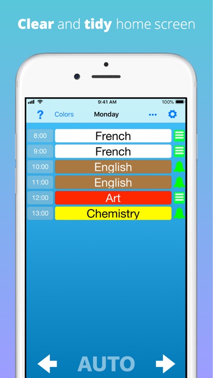 The intuitive TimeTable