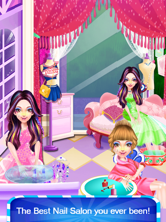 Screenshot #5 pour Arc en ciel Licorne Mode Salon