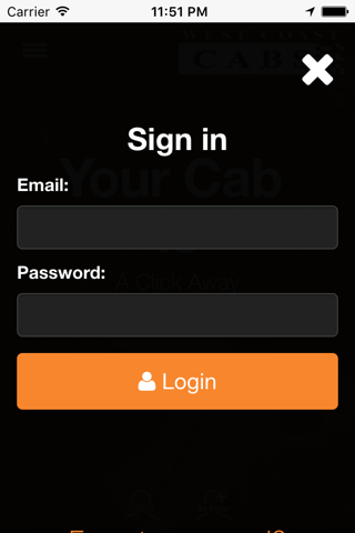 WestCoastCabs screenshot 3