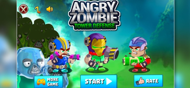 Angry Zombie Tower Defense