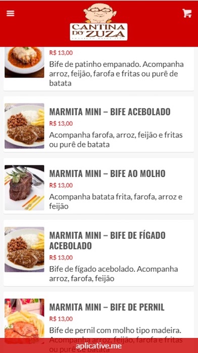 Cantina do Zuza screenshot 2