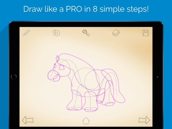 Screenshot #6 pour How to Draw Horses with Steps