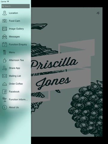 Priscilla Jones Cafe screenshot 2