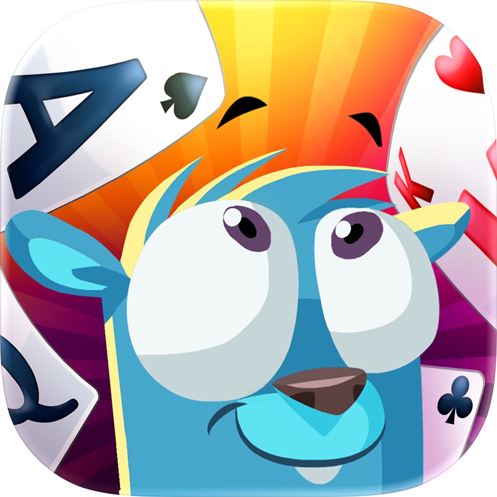 Apple App Store cover for Solitaire Blast – Fairway Card
