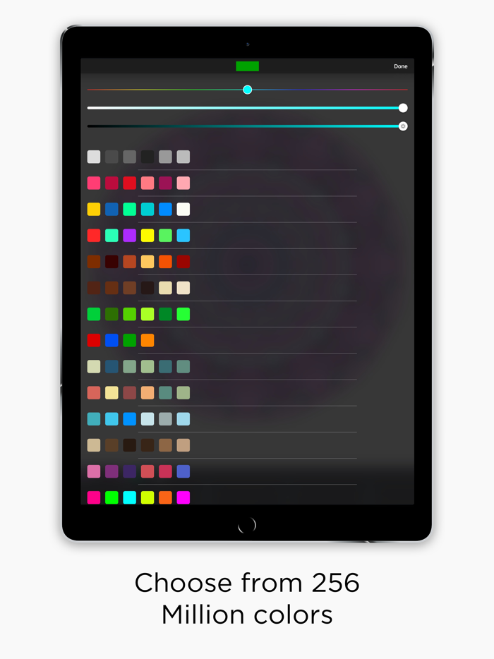 Swirly - Symmetrical drawing
