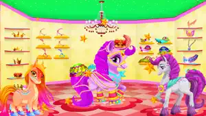 Rainbow Pony Horse Makeover screenshot #2 for iPhone