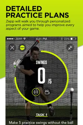 Game screenshot Zepp Baseball & Softball apk