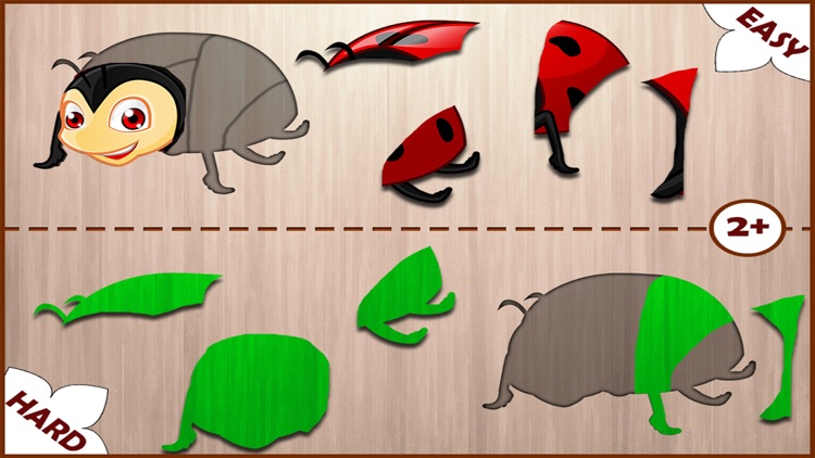 Animal Jigsaw Puzzle - Animal Zoo Shadow Matching