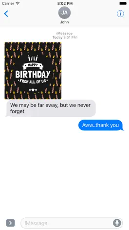 Game screenshot Animated Birthday Card Wishes hack