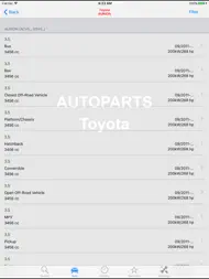 Autoparts for Toyota ipad bilder 1