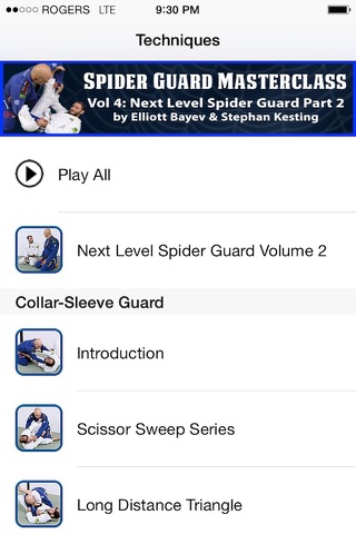 BJJ Spider Guard Vol 4 screenshot 3