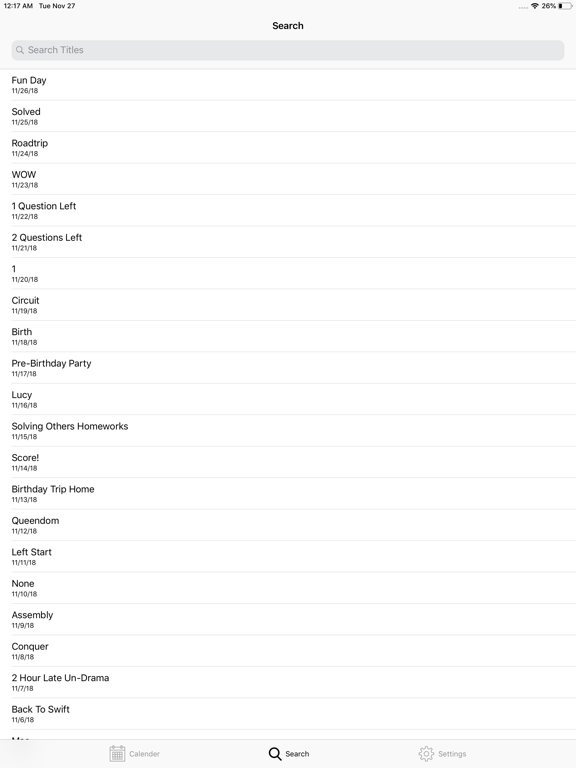 Screenshot #6 pour Journal!