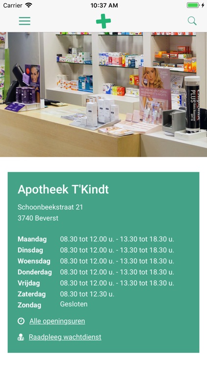 Apotheek T'Kindt Mobile
