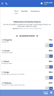 Dalviks Pizzeria screenshot 3