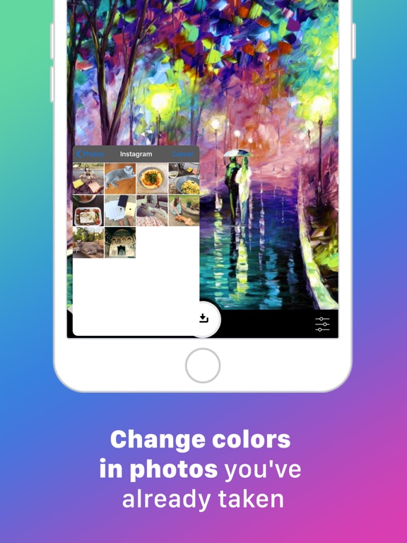 NowYouSee helping Color Blind iPad screenshot 4 - Photo & Video app