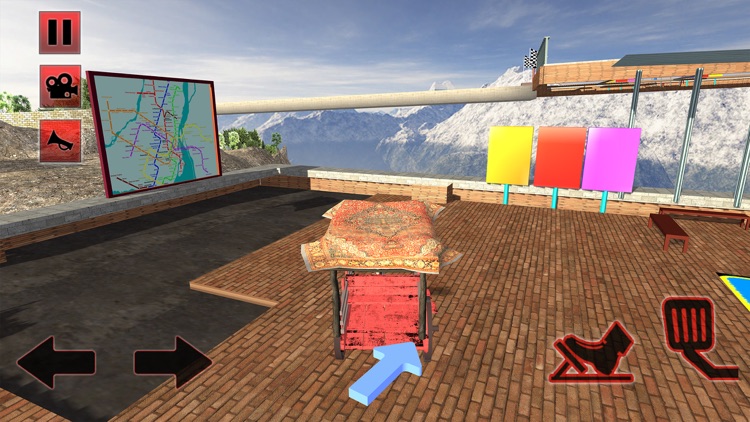 Off Road Bicycle Rickshaw Sim screenshot-3