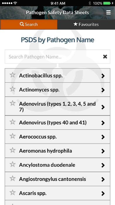 How to cancel & delete Pathogen Safety Data Sheets from iphone & ipad 1