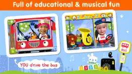wheels on the bus song & games iphone screenshot 2