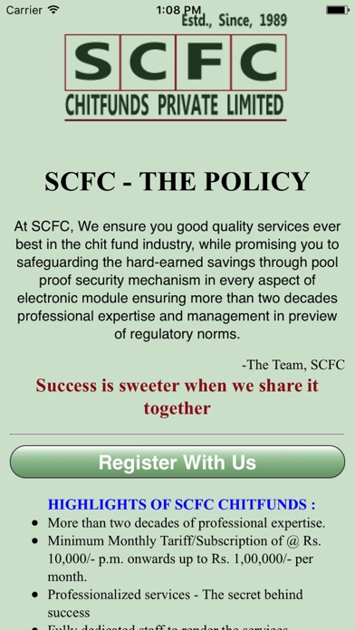 SCFC screenshot 3