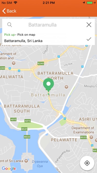 Hello cabs (Sri Lanka) screenshot 4