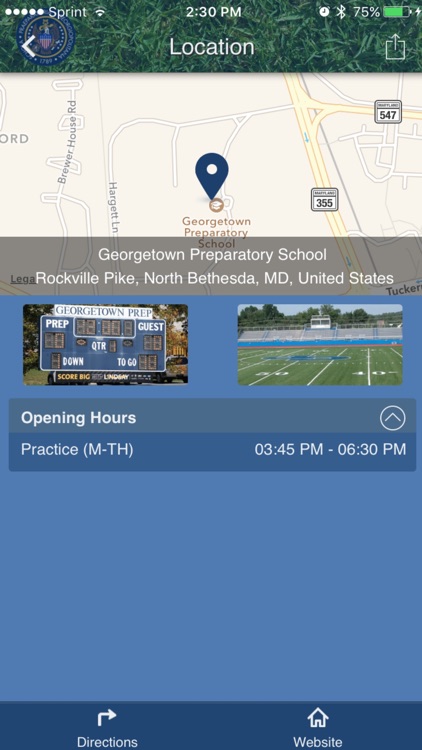 Georgetown Prep Football
