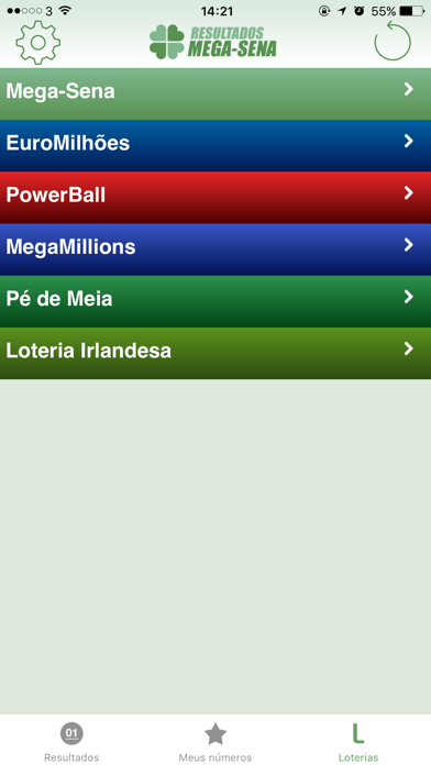 Screenshot #3 pour Resultados Megasena