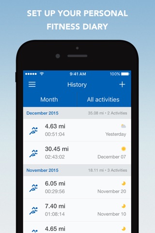 Runtastic Running Tracker PRO screenshot 3