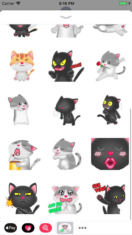 Mr Meow Stickers Pack