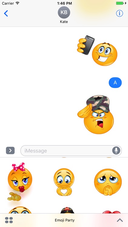 Emoji Party Stickers screenshot-4