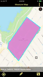 How to cancel & delete distance & area measure on map 1