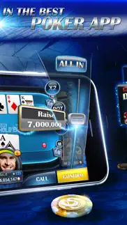 live hold'em pro - poker game iphone screenshot 2