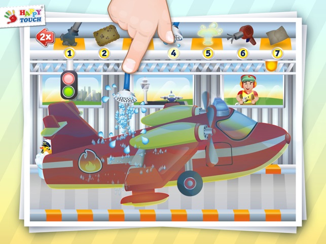 Planes Wash for Kids - Happy Touch Games(圖4)-速報App