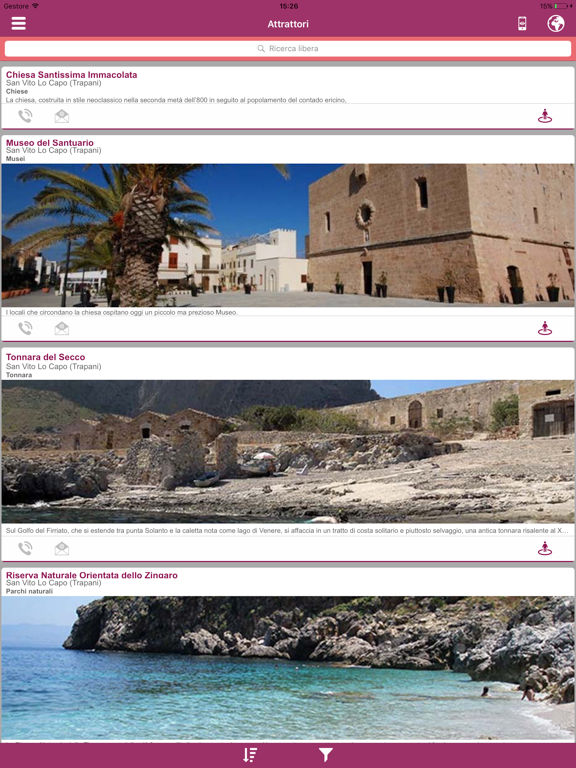 Screenshot #5 pour Vini e Sapori Sicilia
