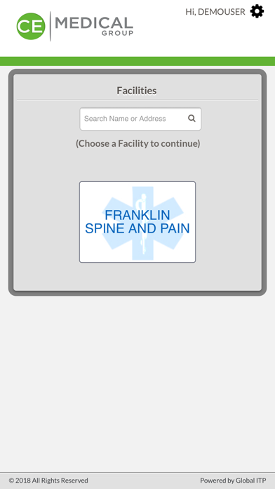 C E Medical Group Dashboard screenshot 2