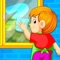 Cleaning the house in your way the rooms, the hall, the kitchen, the bathrooms, garden, pool and the whole house cleaning game