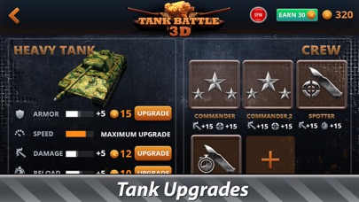 Tank Battles 3D: War Battlefield Full Screenshot 4