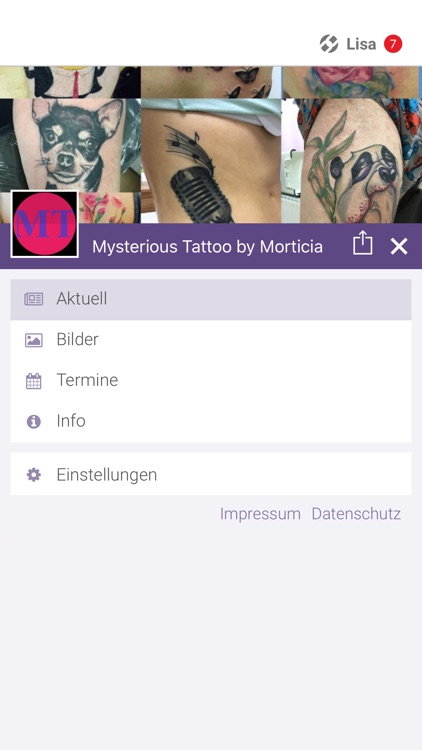 Mysterious Tattoo by Morticia