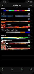 Palettes screenshot #1 for iPhone