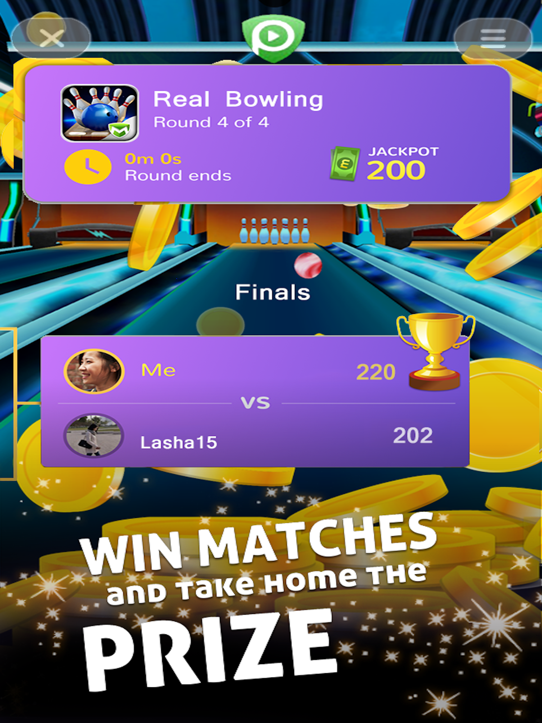 Real Bowling Strike 10 msports screenshot 5