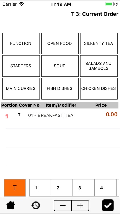 VDine Waiter Ordering - V3_1