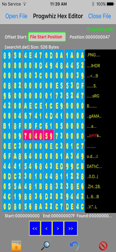 Progwhiz Hex Editor