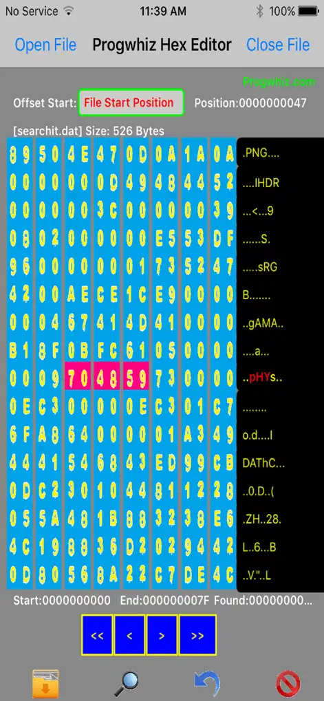 Progwhiz Hex Editor - Utilities App | MWM