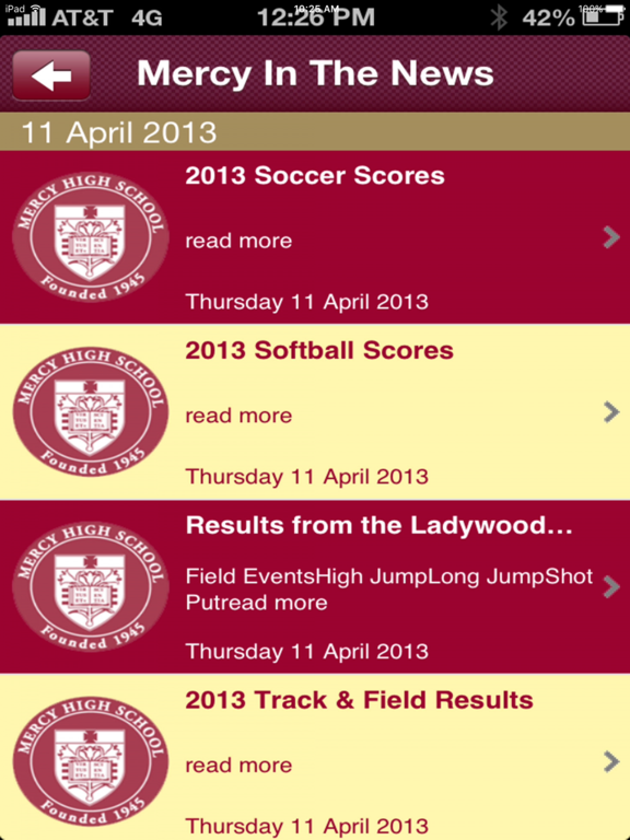 Screenshot #6 pour Mercy High School MI