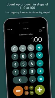 counter calculator: clicker iphone screenshot 2